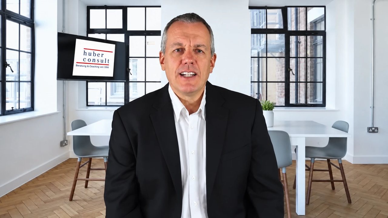 Jürgen Huber im Begrüßungsvideo